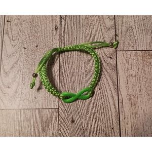 Neon infinity bracelet